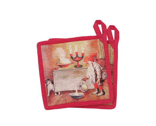 Jennys Grytlapp Katt 2-pack